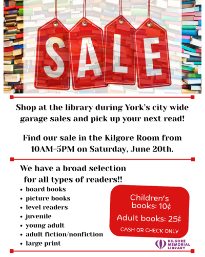 Book Sale!