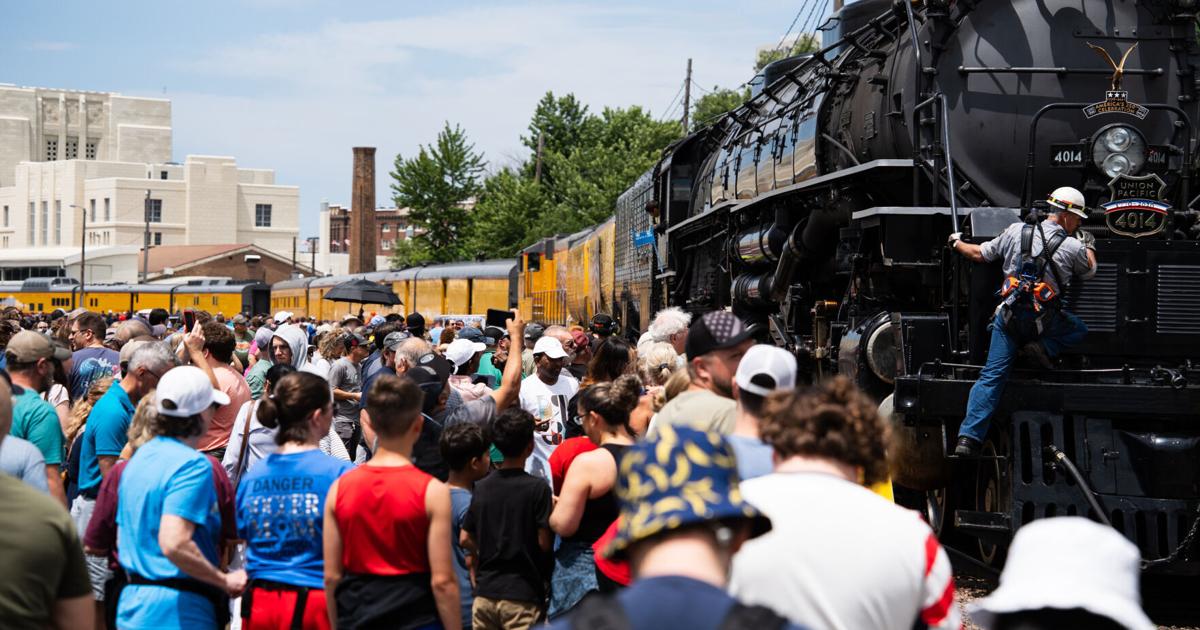 Photos: Union Pacific Big Boy No. 4014 stops in Omaha during coast-to-coast America 250 tour Andrew Smith World-Herald Digital Director May 30, 2026 May 30, 2026 Updated 2 mins ago