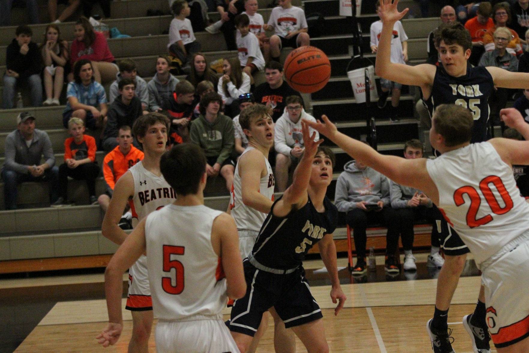 No. 5 Beatrice owns the court against York boys