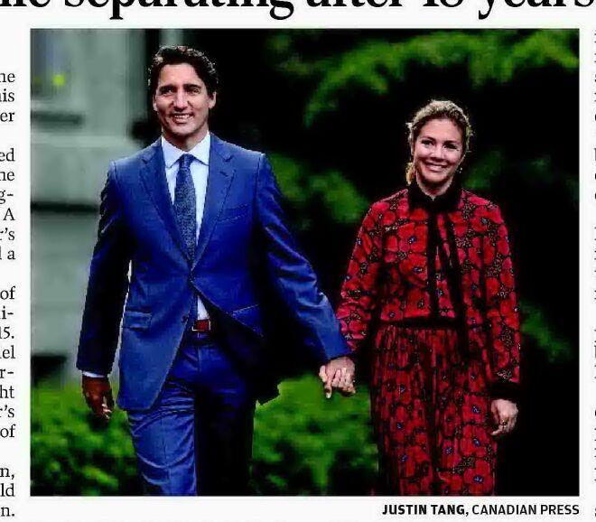 Canada PM Justin Trudeau and wife Sophie separate after 18 years