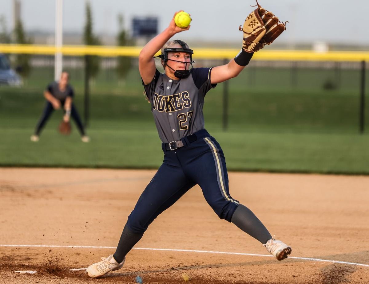 Lauryn Haggadone on the mound