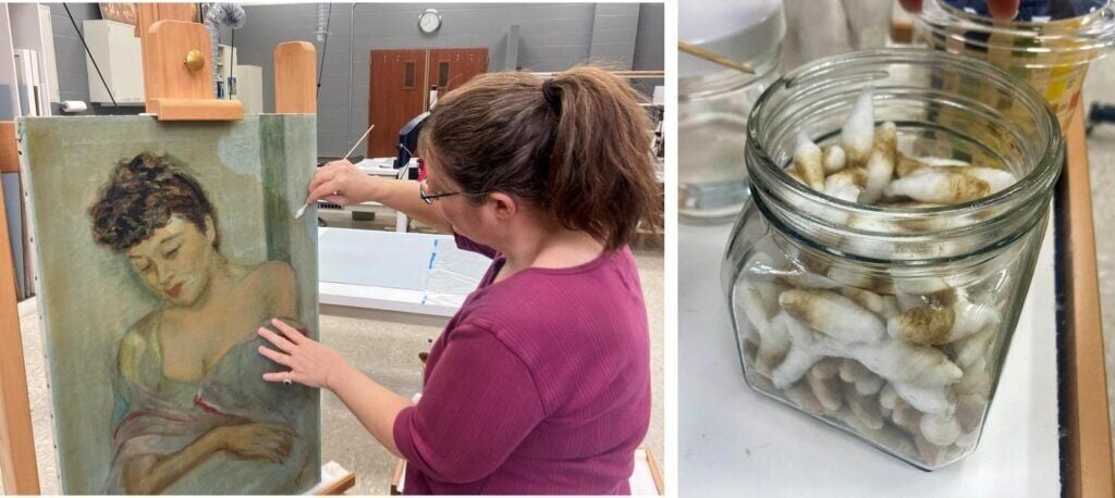 Paintings Conservator Melissa Gardner joins Ford Center