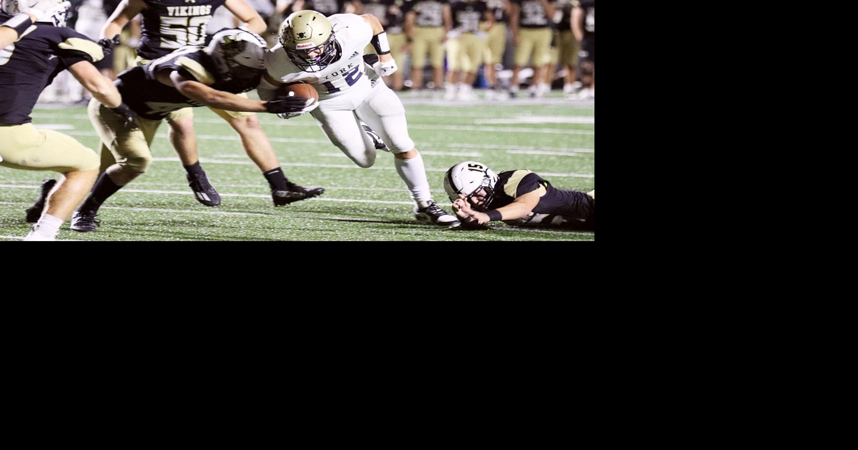 Late fireworks spark York football past Northwest