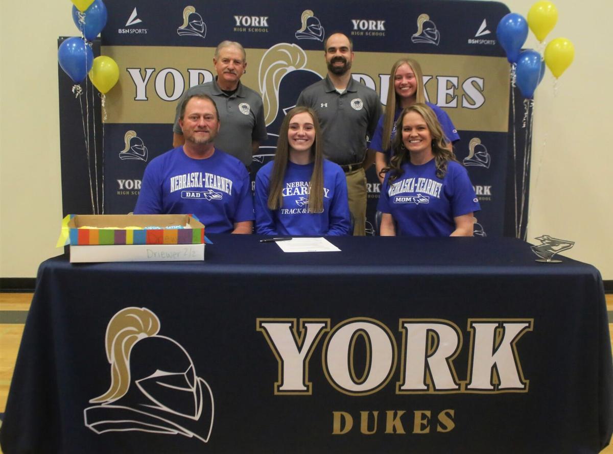 Melanie Driewer takes her vaulting talent west to UNK