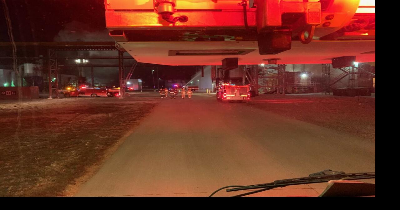 York Fire provides mutual aid at Fairmont ethanol plant, braving