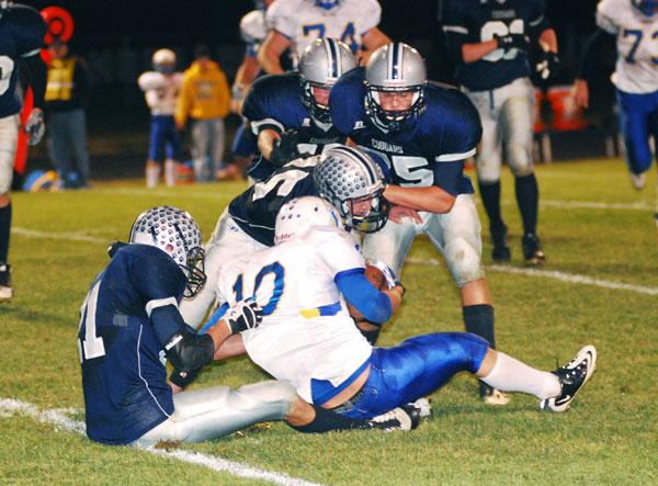 Cross County football team ousted