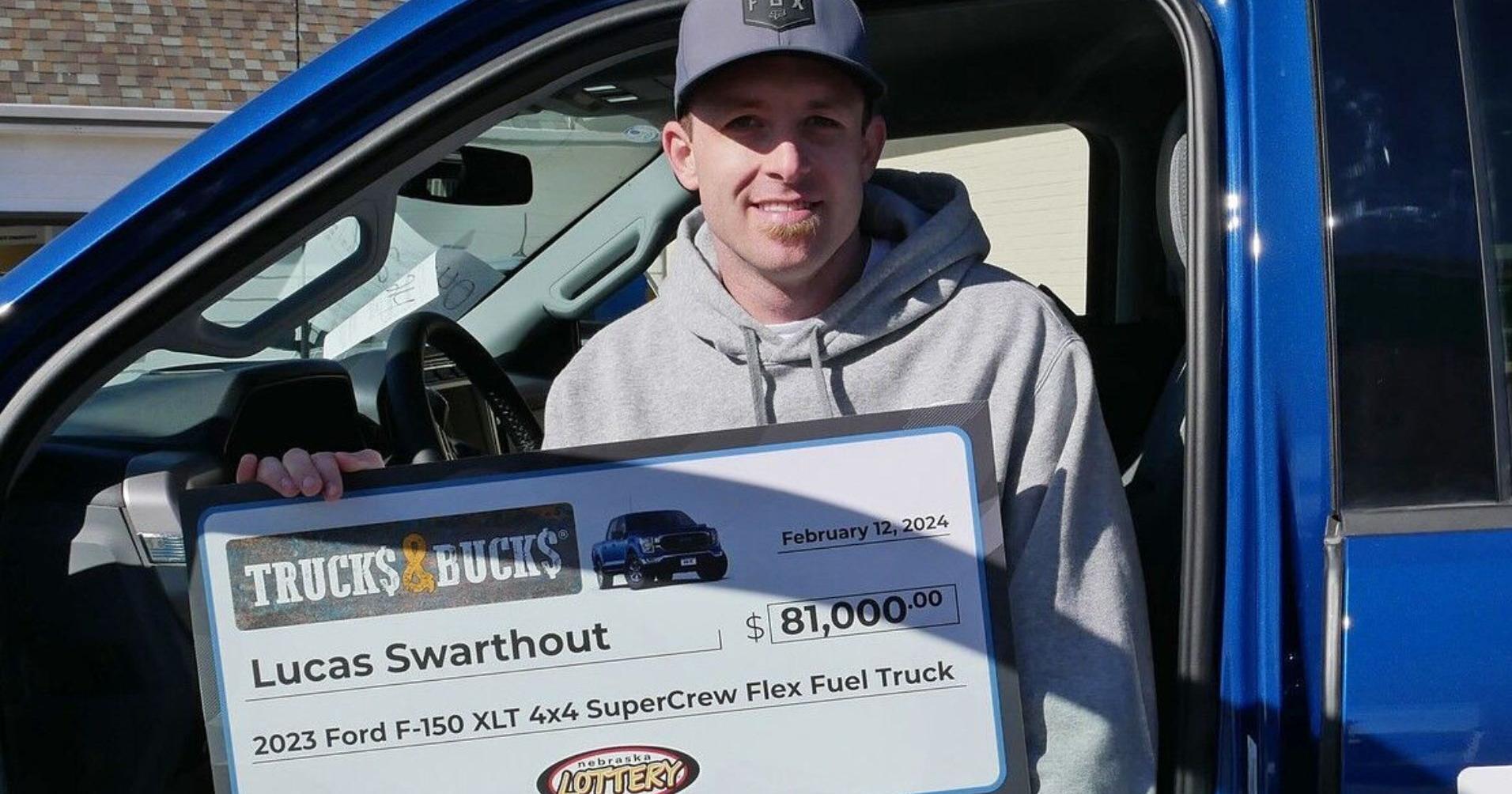 Forgetful Nebraska man finds lottery ticket, wins truck - Vimarsana News