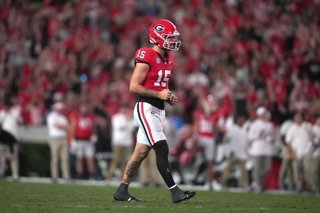 Georgia Bulldogs NCAA Fall Pumpkin Are You Ready For Some Football