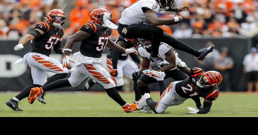 Ravens' Lamar Jackson is healthy this time and gets his shot to face the  Bengals in Cincinnati