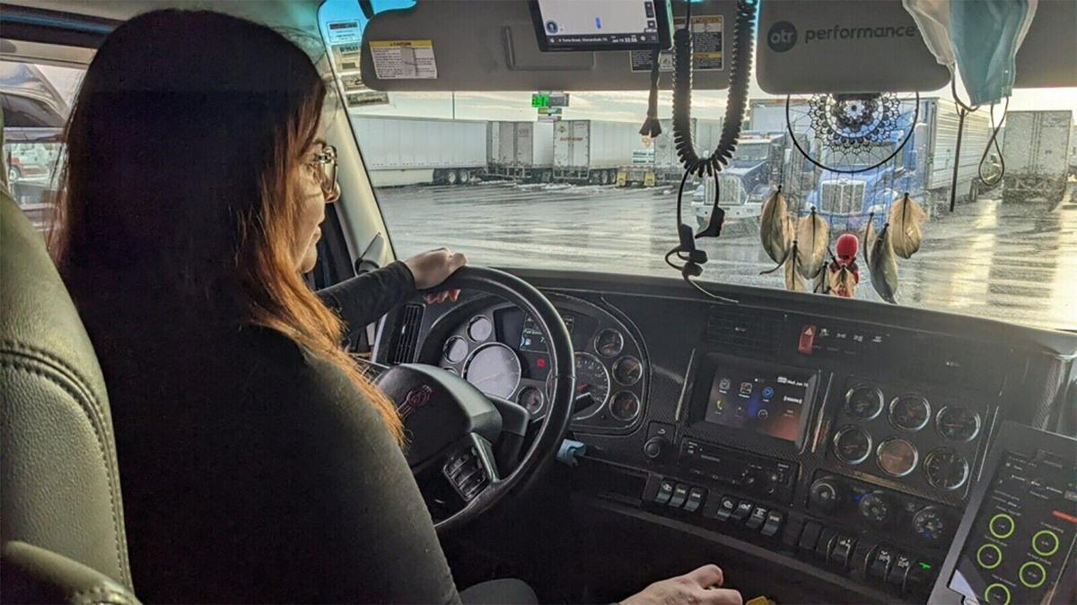 Frustrated nurse leaves hospital job to drive 18wheeler