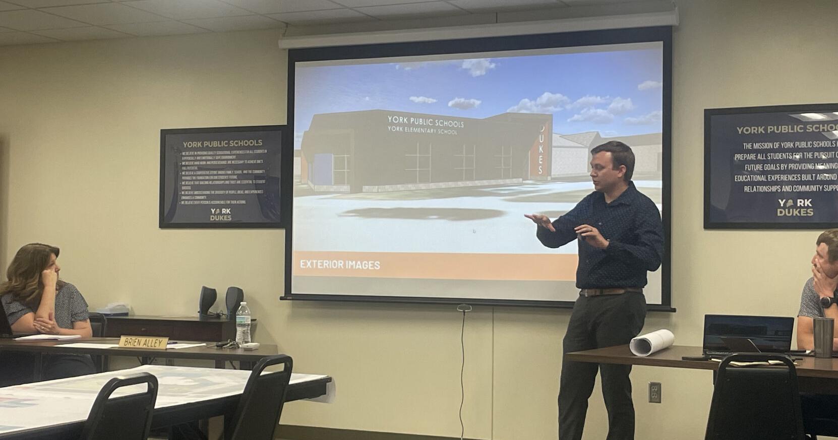 York School Board takes a peek at proposed floor plans, visualizations of elementary expansion - Vimarsana News