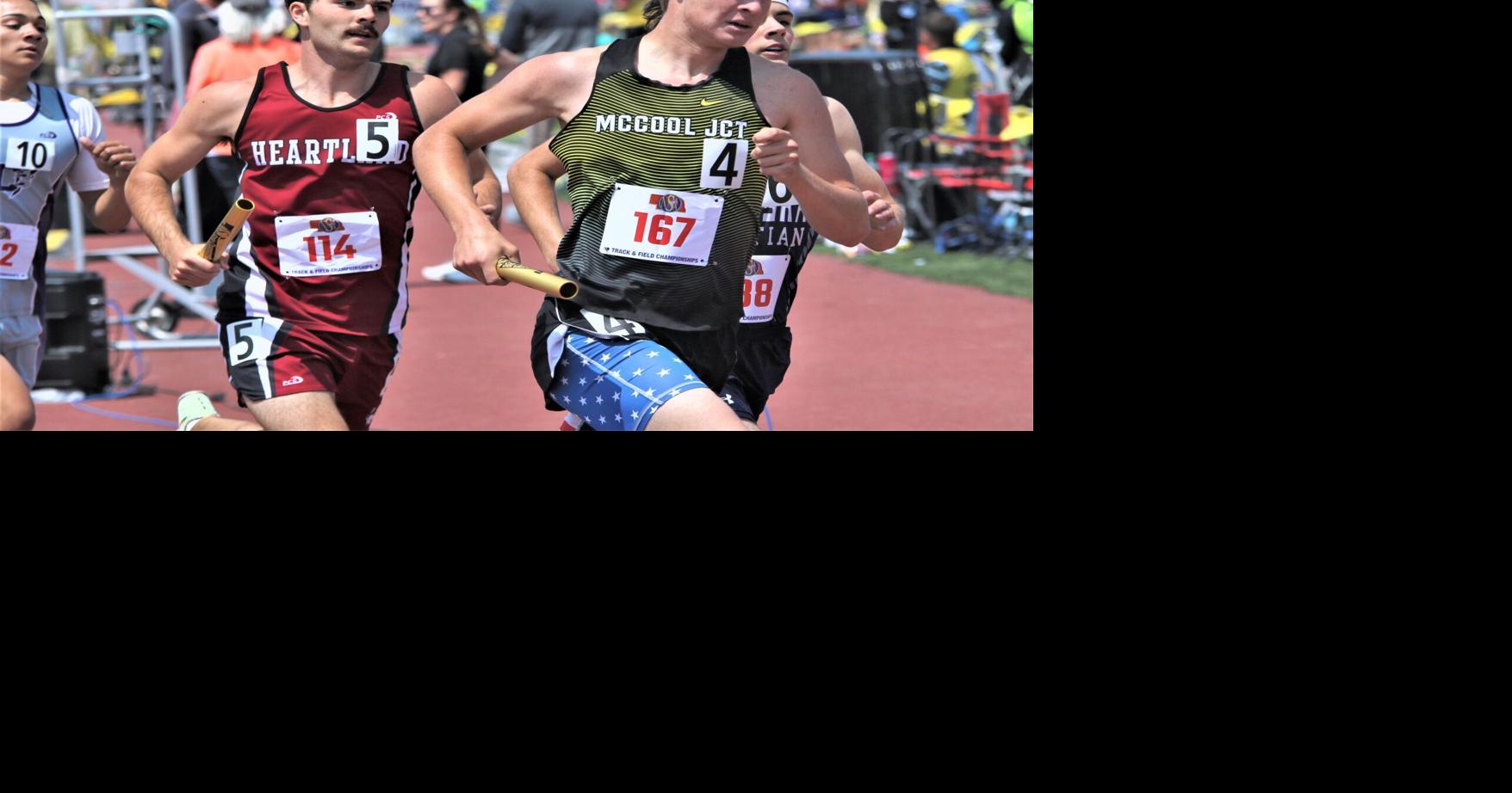 McCool Junction boys' 4x800 wins silver at state track