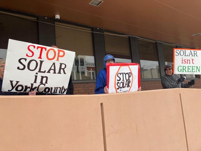 Dozens testify regarding solar zoning regulations in York County; vote expected this morning