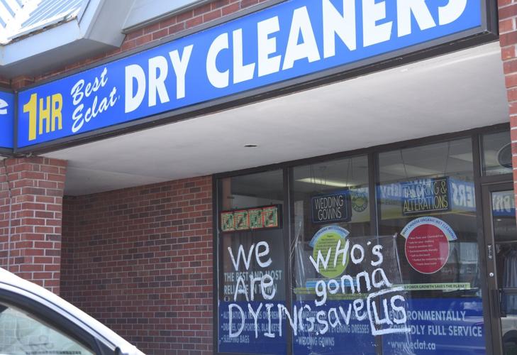 Dry Cleaners Message