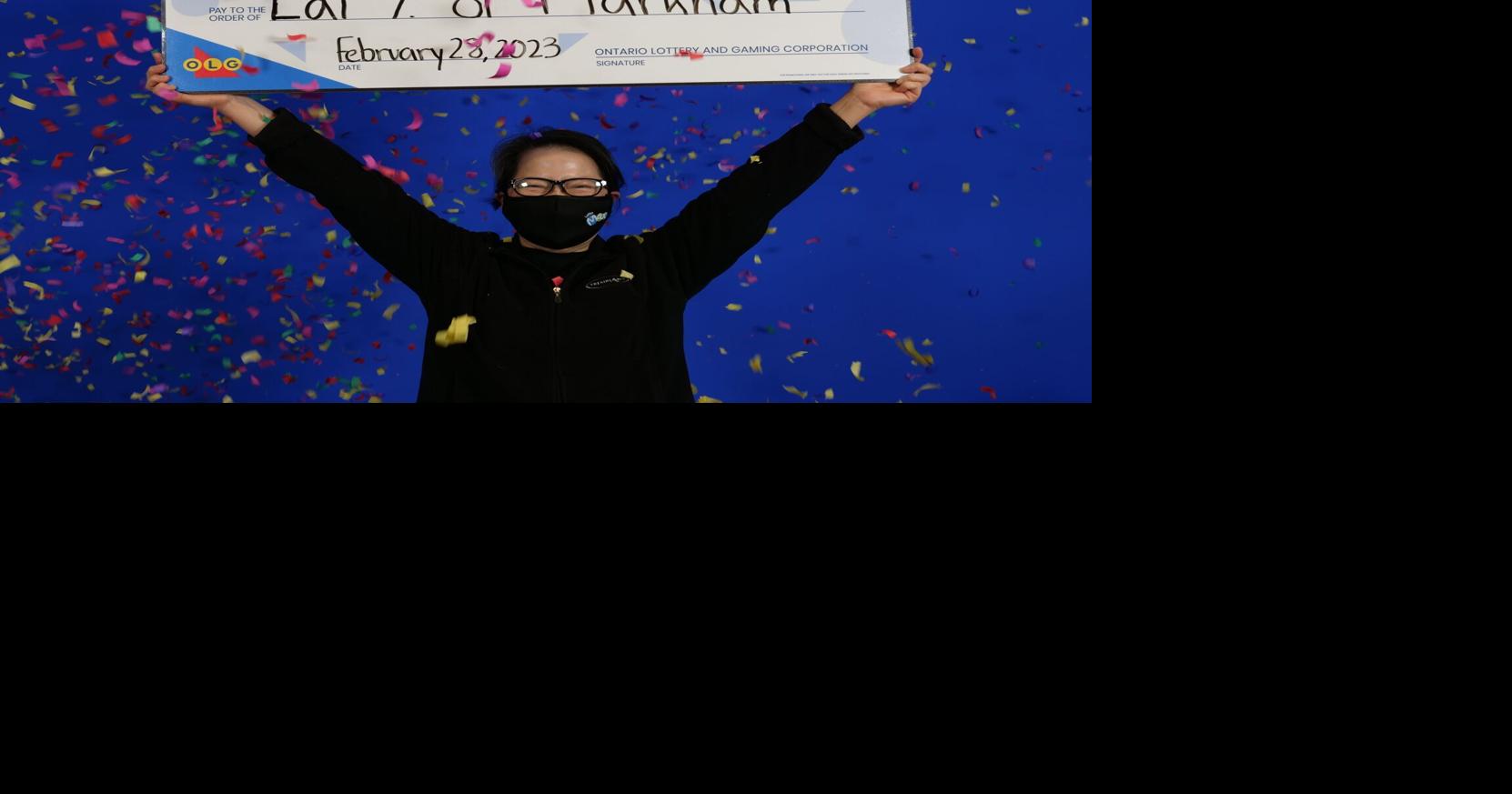 ‘My body went numb and my mind went blank’ Markham woman wins 60M