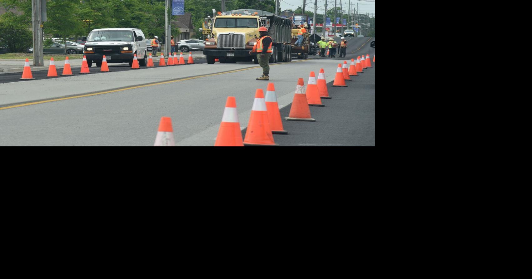 WHAT’S GOING ON HERE? Dalton Road gets much-needed facelift
