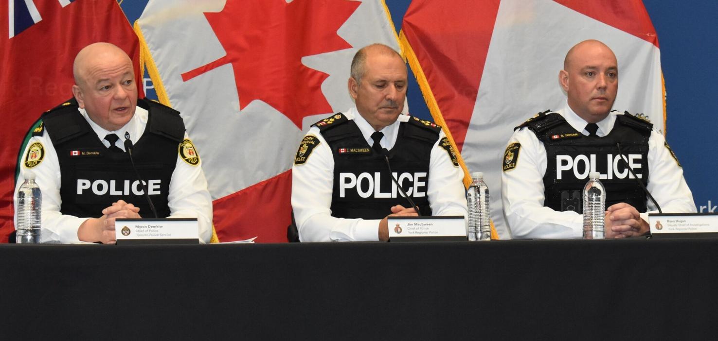 York Region and Toronto police hail corruption probe results