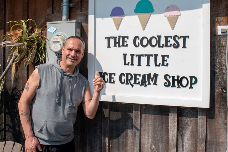 Mussleman’s Lake ice cream shop owner hanging up his scoop