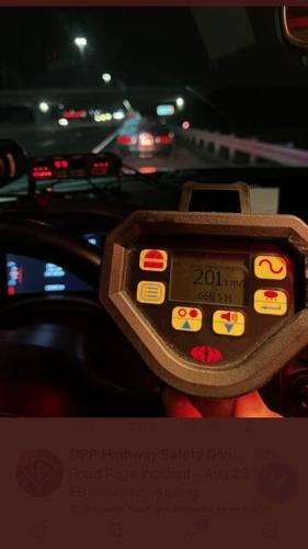 Toronto man charged with stunt driving after OPP clock car going double ...