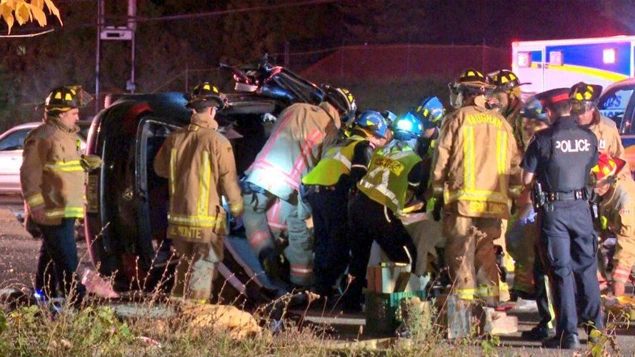 Six taken to hospital after multi-vehicle crash in Vaughan