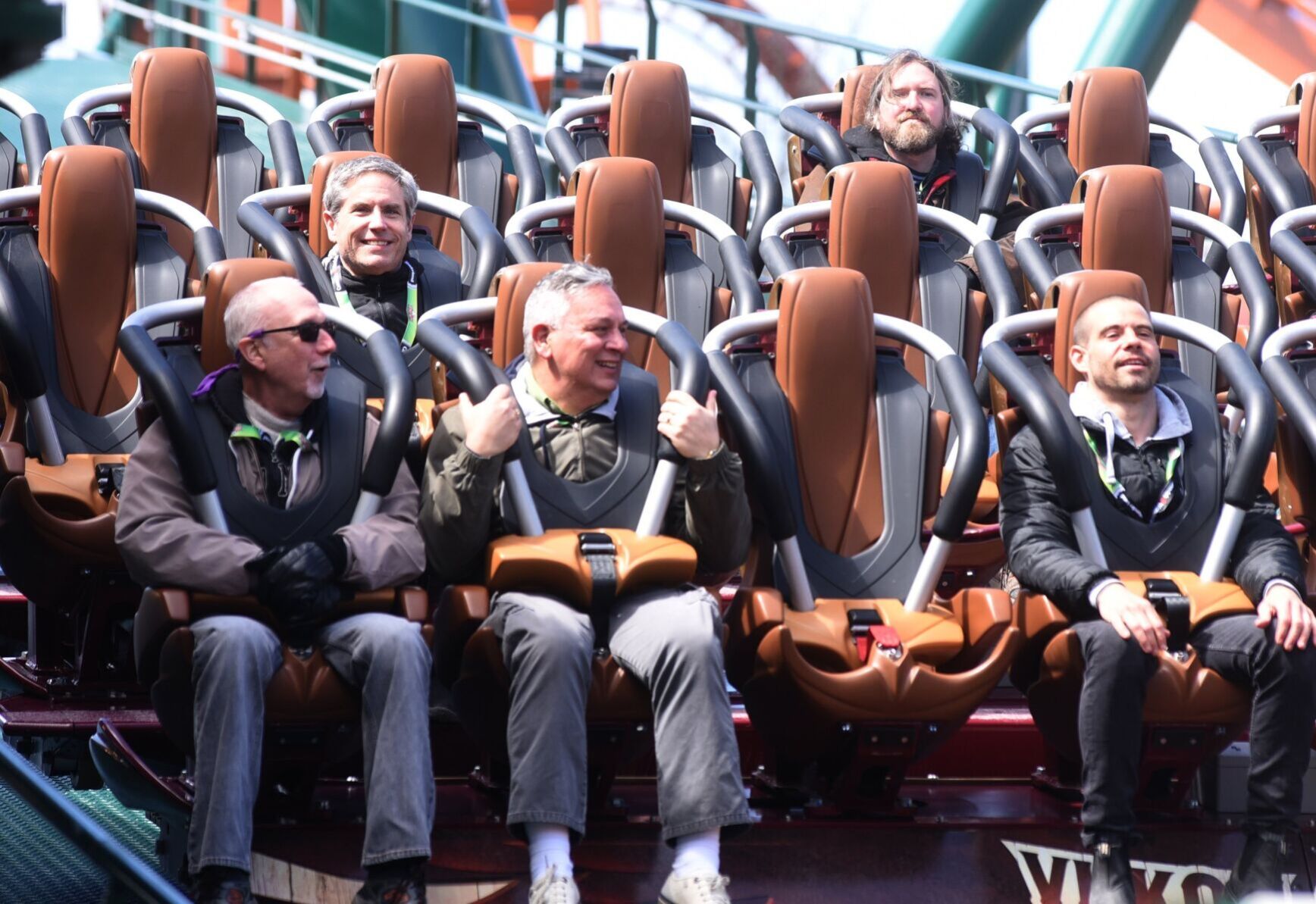 Canada s Wonderland s dive coaster Yukon Striker a heart