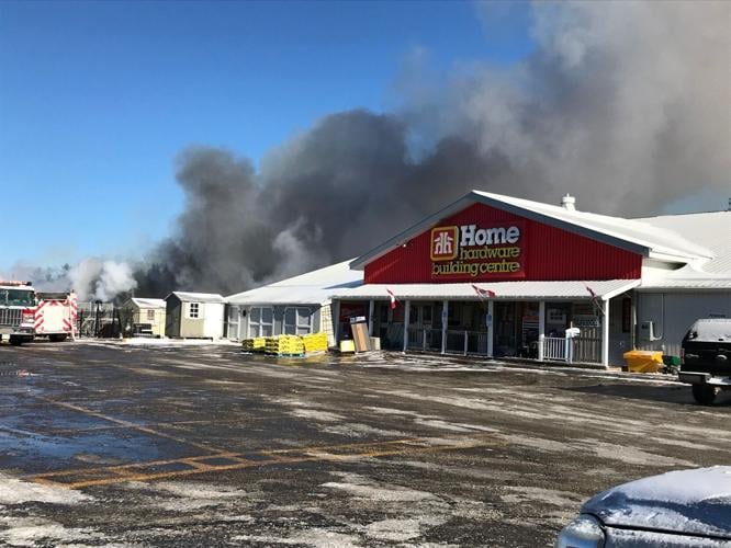 "I've had my little cry," Mount Albert Home Hardware owner says after fire
