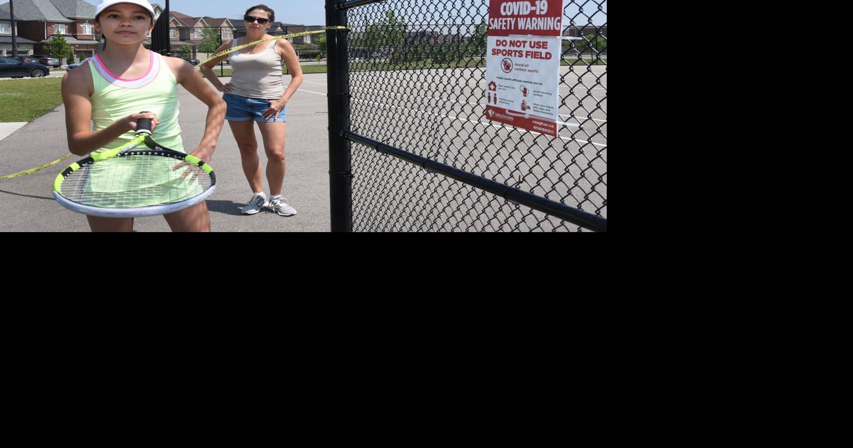 Tennis courts are back Vaughan set to reopen some park amenities on Friday