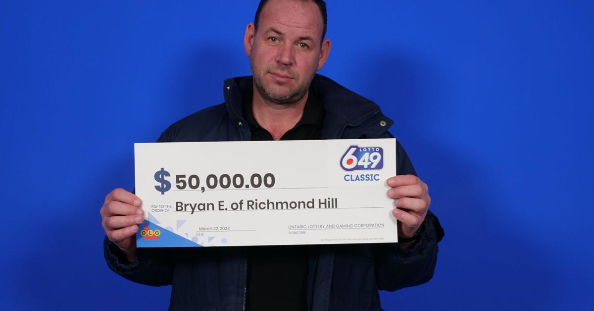 Richmond Hill man wins Lotto 6/49 prize after Shell purchase
