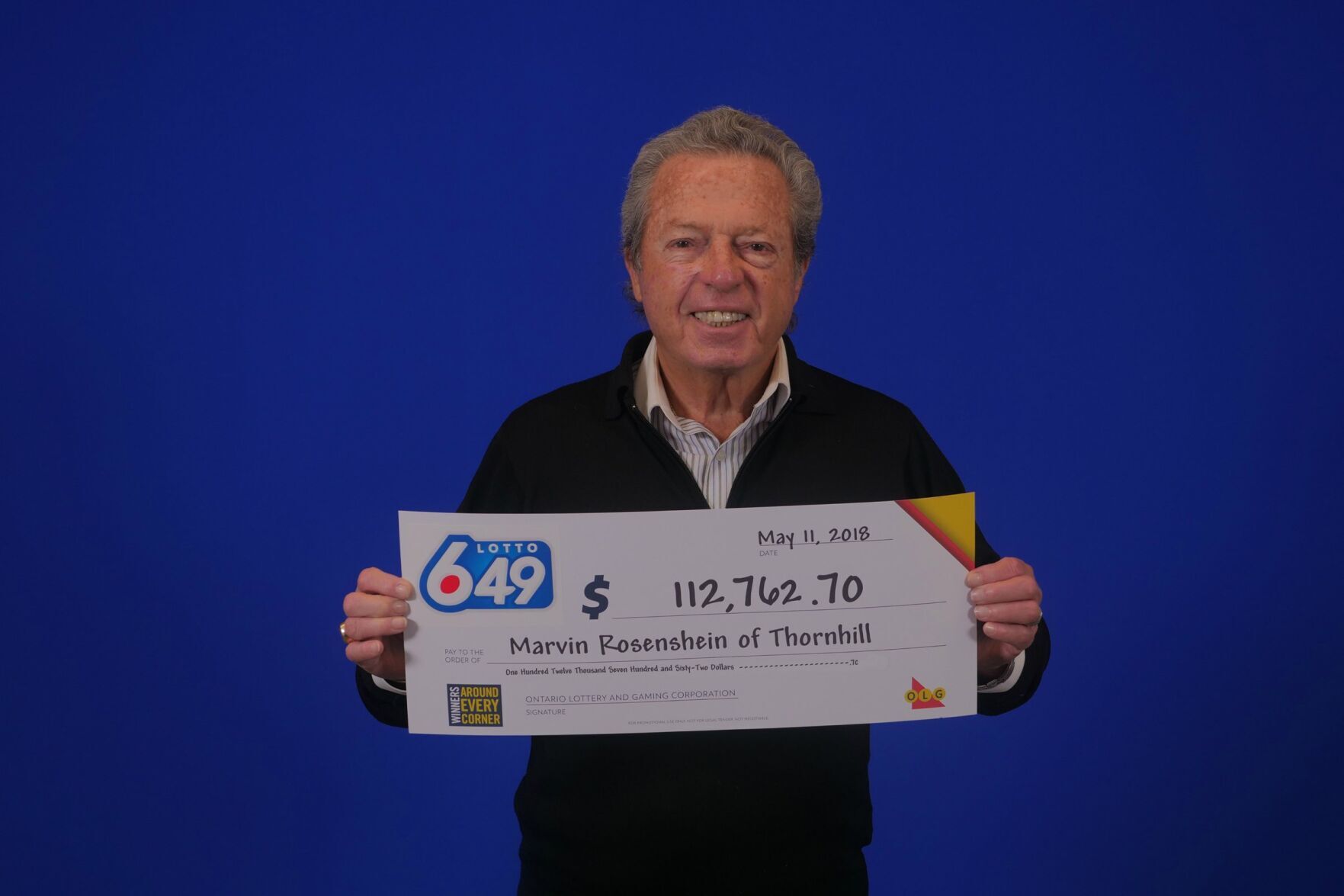 Thornhill man scores 6 figure Lotto 6 49 prize