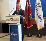Attorney General Doug Downey BridgeNorth Cedar Centre funding