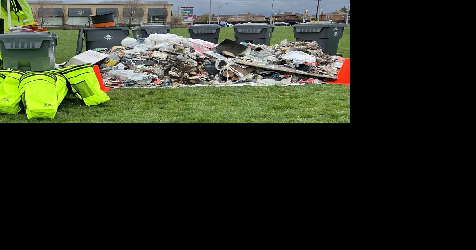 Vaughan’s Operation Litter Ridder gets people out in rain to purge