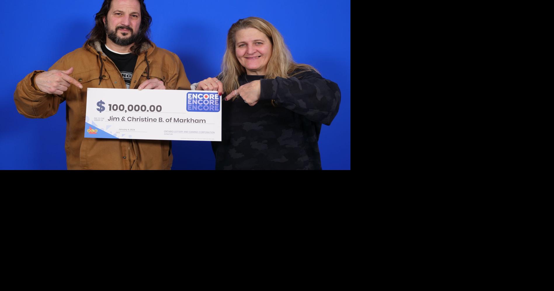 Markham couple win Lotto 6/49 after Shell ticket purchase