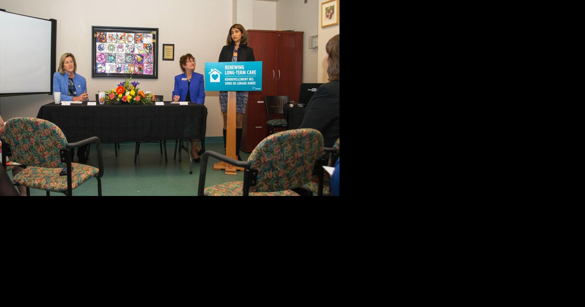 Ontario providing construction subsidy to longterm care facilities