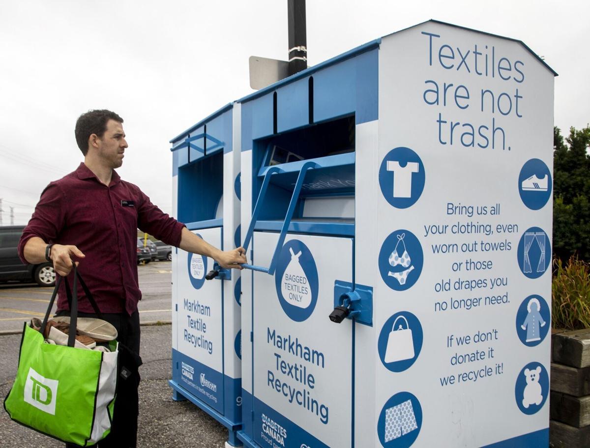 Markham's award-winning recycling program keeps 20M pounds of textiles out  of landfill