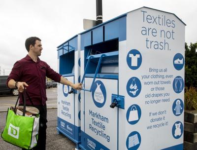 Textile recycling, across the pond