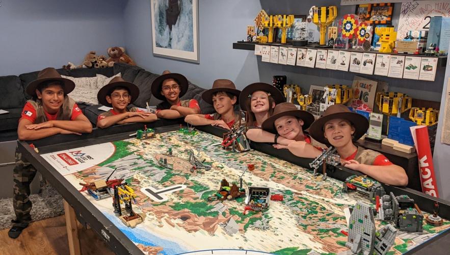 Aurora robotics team competes at Lego League championship
