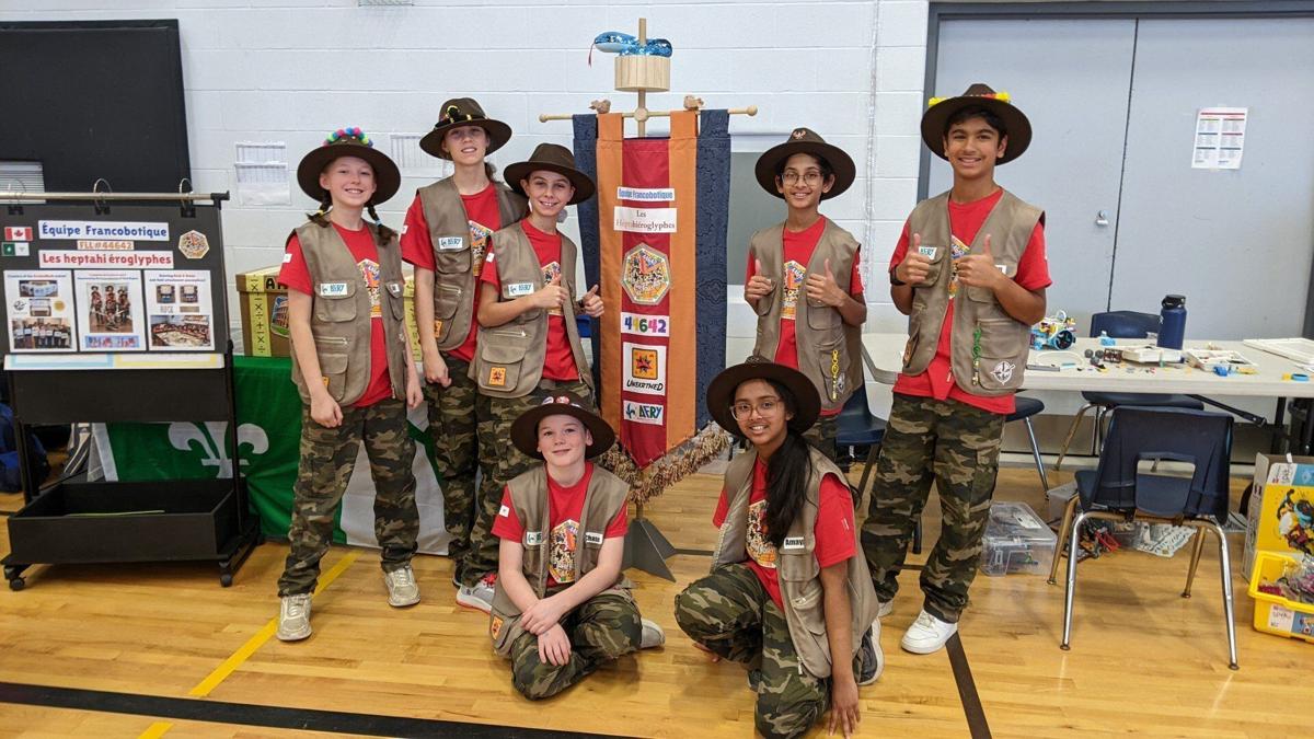 Aurora robotics team competes at Lego League championship
