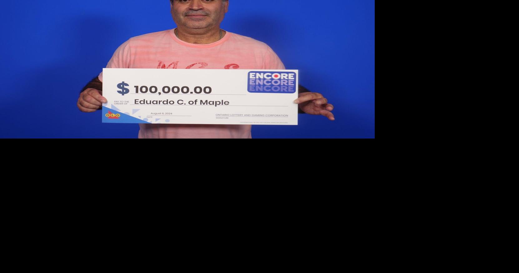 Maple man celebrating ‘sensational’ lottery win