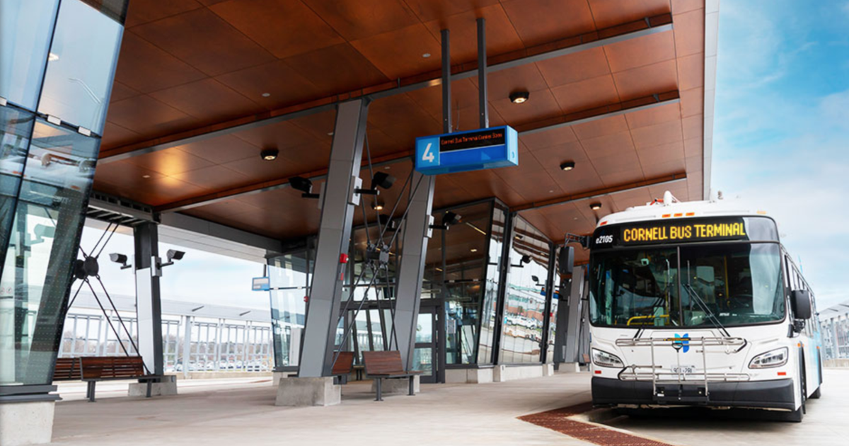 Markham Transit Cornell Bus Terminal in Markham opens Sept. 4