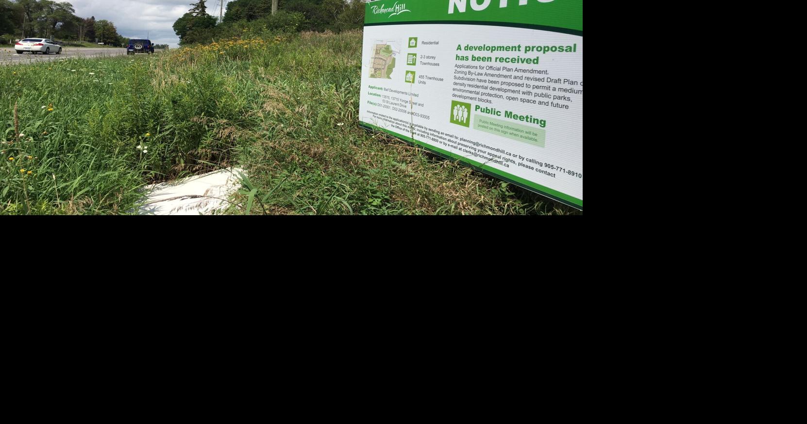 WHAT'S GOING ON HERE? Proposal revised for 455 townhouses near Yonge ...