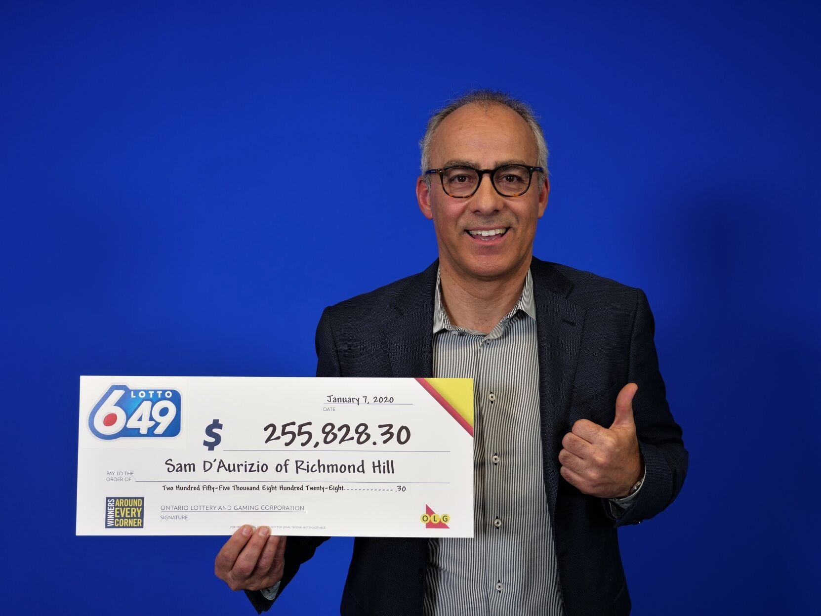 Richmond Hill man scores $255K in Dec. 25 Lotto 649 draw