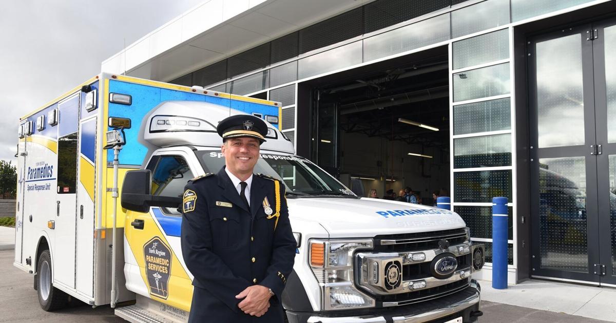 Paramedic Unit York Region unveils new paramedic response station in Markham