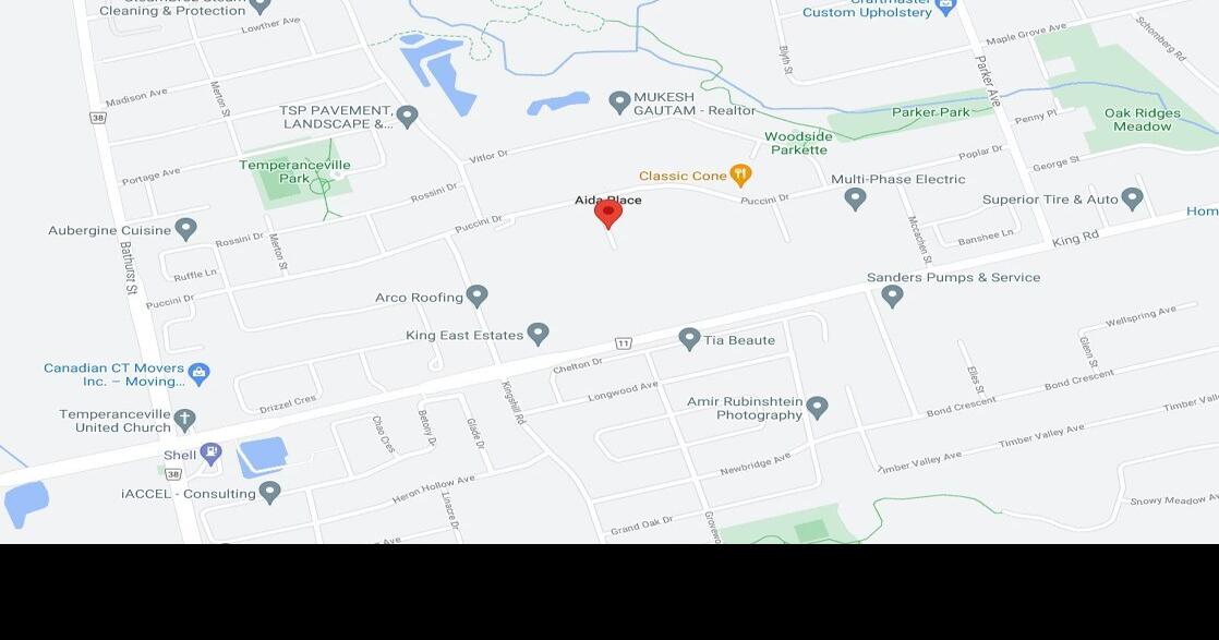 Proposed Richmond Hill bylaw to permanently stop up portion of Aida Place