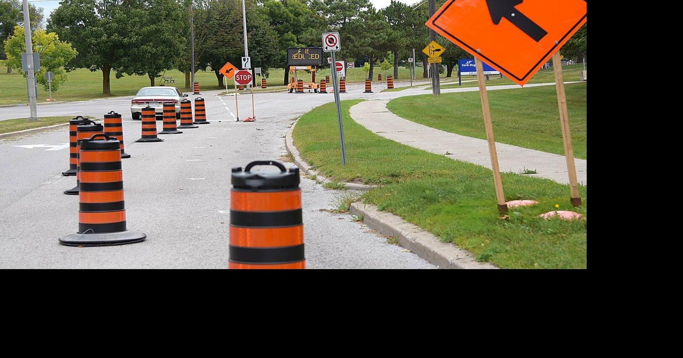 WHAT'S GOING ON HERE? Lane closures on Newmarket's Cane Parkway