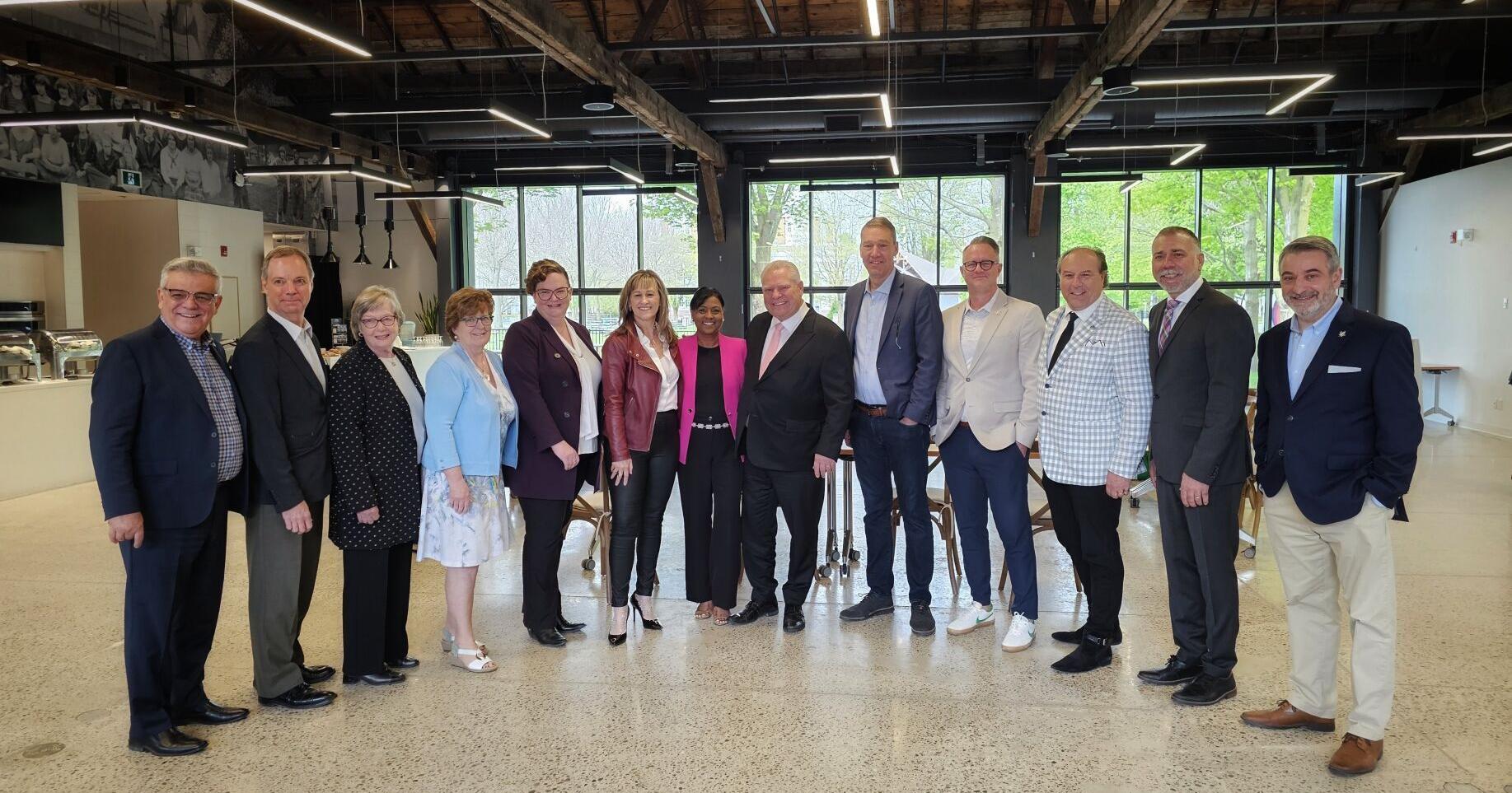 Premier Doug Ford holds Aurora roundtable with mayors - Vimarsana News