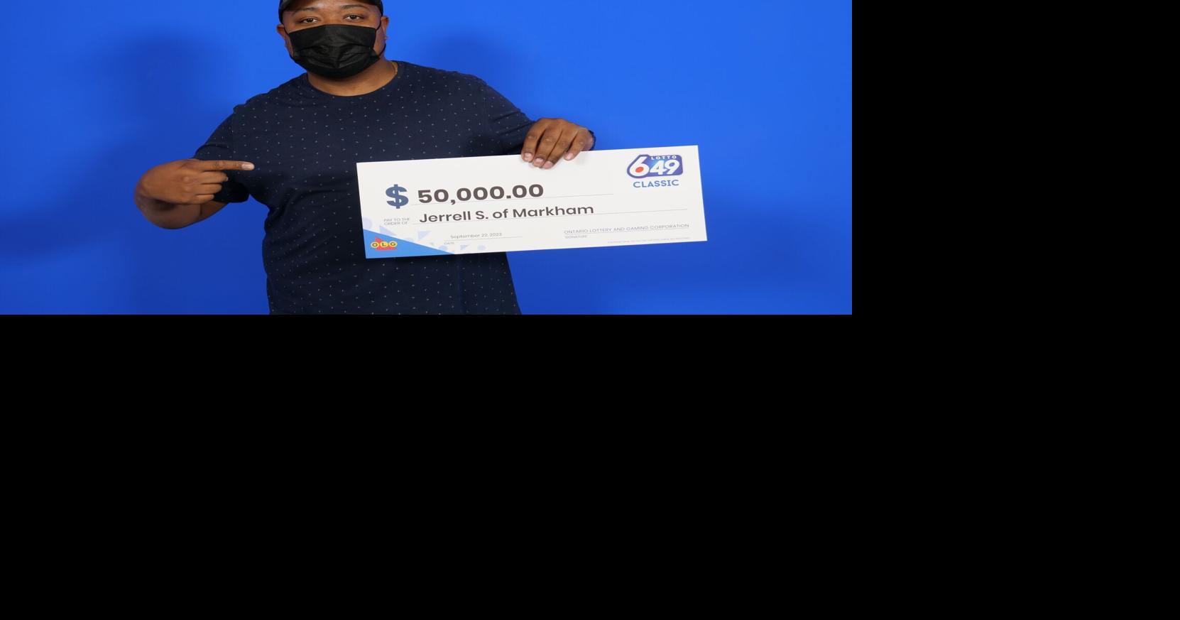 ‘In shock’: Markham man, 37, wins big Lotto 6/49 prize
