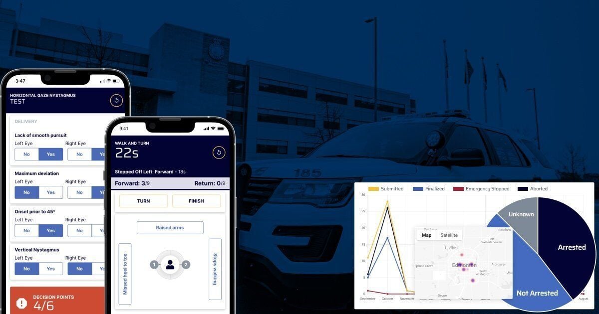 York Regional Police first force to pilot new technology to conduct roadside sobriety tests