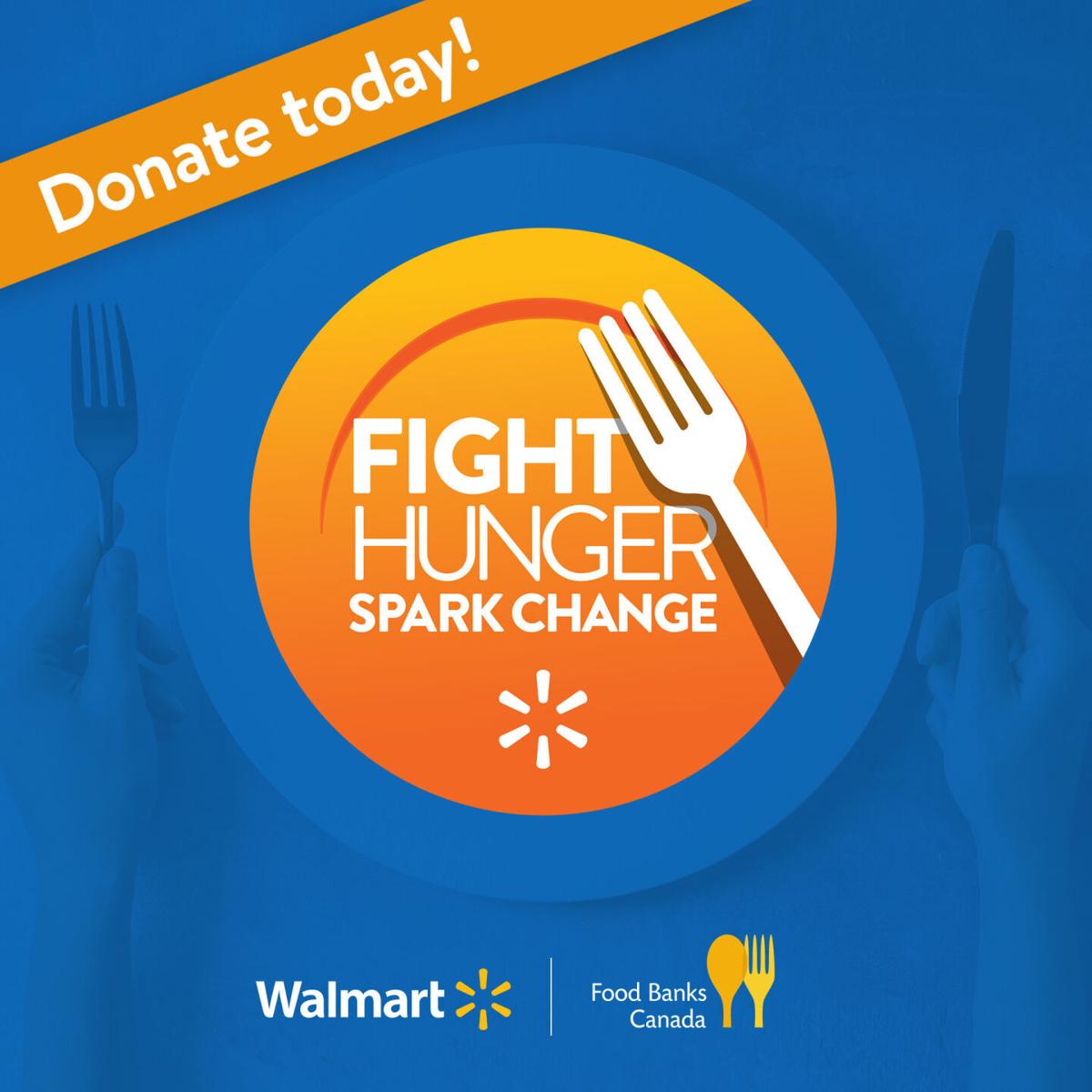 Fight Hunger Spark Change': Walmart Canada's campaign helps to raise funds  for Food Bank of York Region