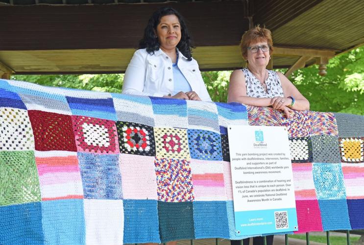 What is yarn bombing and why are communities being decorated