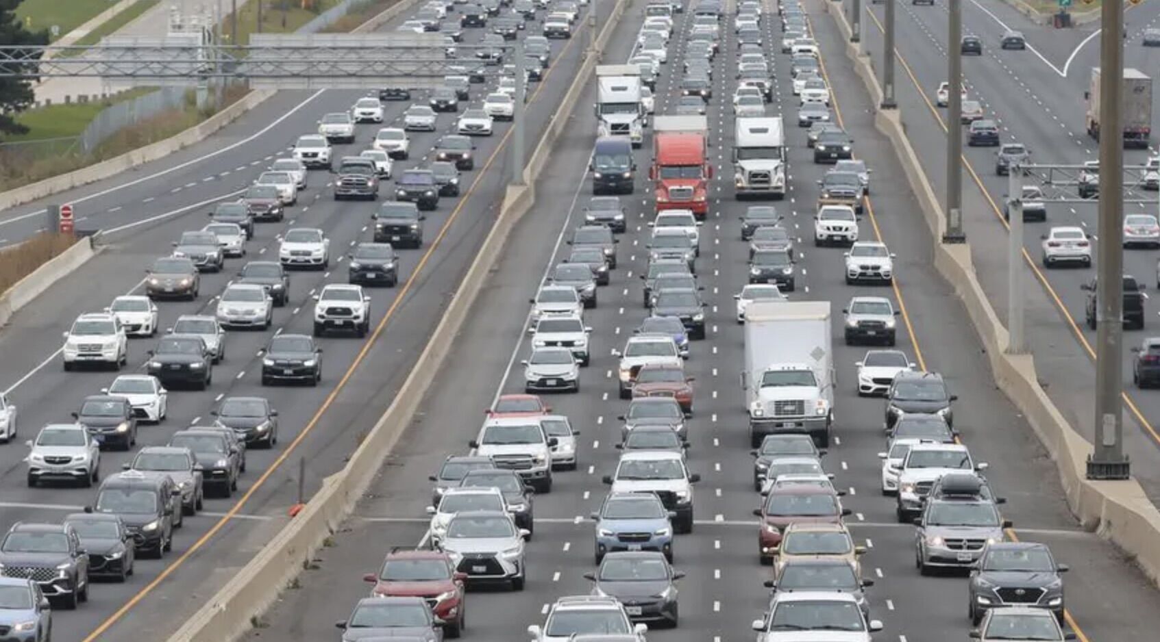 ALL LANES CLOSED Significant closures in Vaughan and Markham as